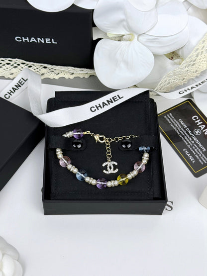 [Resenly Jewelry]Colorful Transparent Resin Bracelet