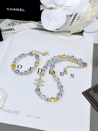 [Resenly Jewelry]Colorful Transparent Resin Bracelet
