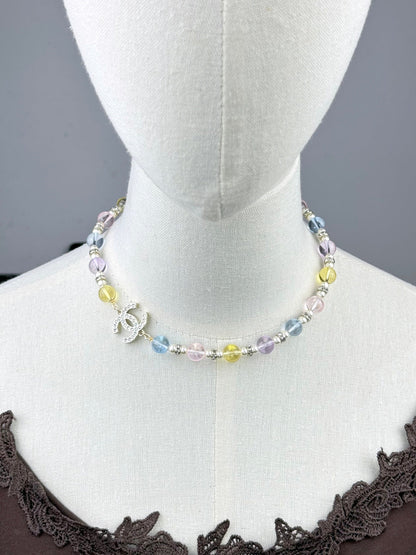 [Resenly Jewelry]26C New Spring Collection Colorful Transparent Resin Necklace