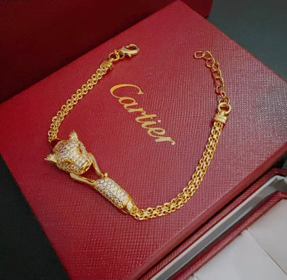 [Resenly Jewelry Jewelry] パンテール ブレスレット ダイヤモンド