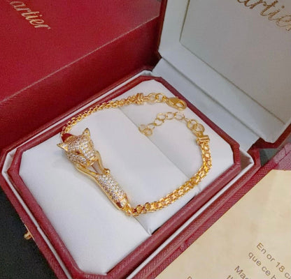 [Resenly Jewelry Jewelry] パンテール ブレスレット ダイヤモンド