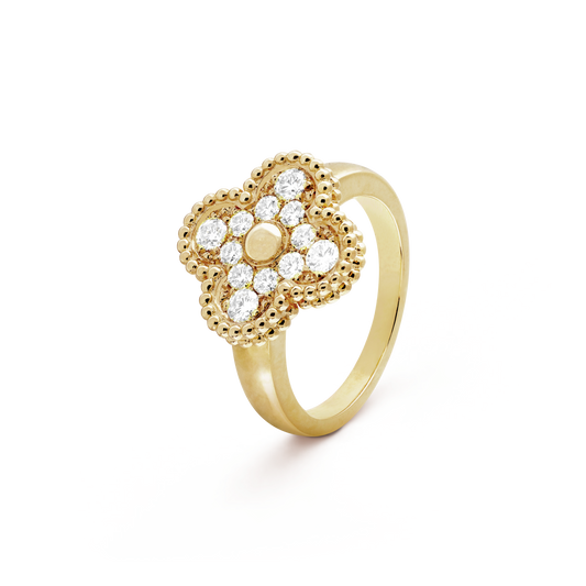 [Resenly Jewelry]CLOVER DIAMOND RING