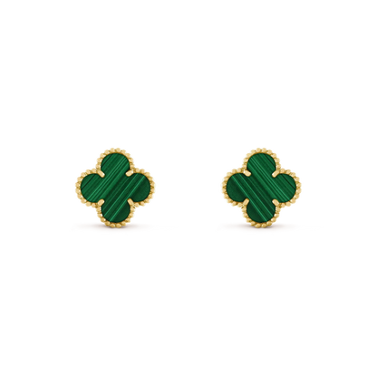 {
  "Resenly Jewelry": "Resenly Jewelry",
  "CLOVER MEDIUM 1 MOTIFS MALACHITE  EARRINGS": "クローバー ミディアム 1モチーフ マラカイト ピアス"
}