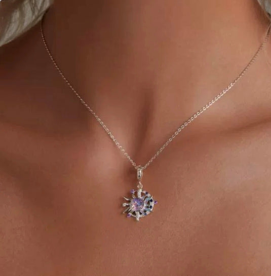 マジック サンアンドムーン ペンダントネックレス