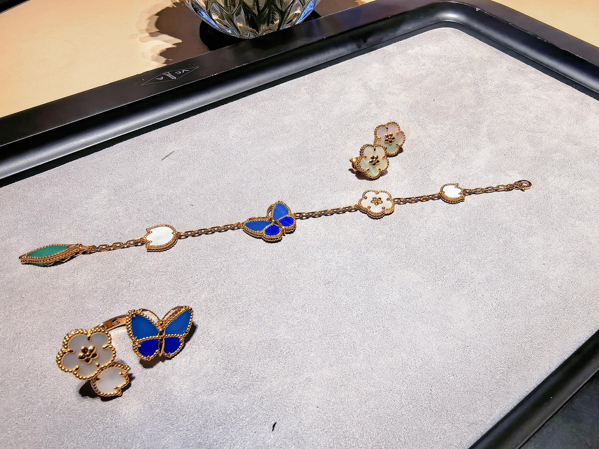 [Resenly Jewelry]2026 NEW SPRING LUCKY 5 MOTIF BRACELET