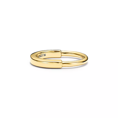 [Resenly Jewelry]ロックリング ゴールド