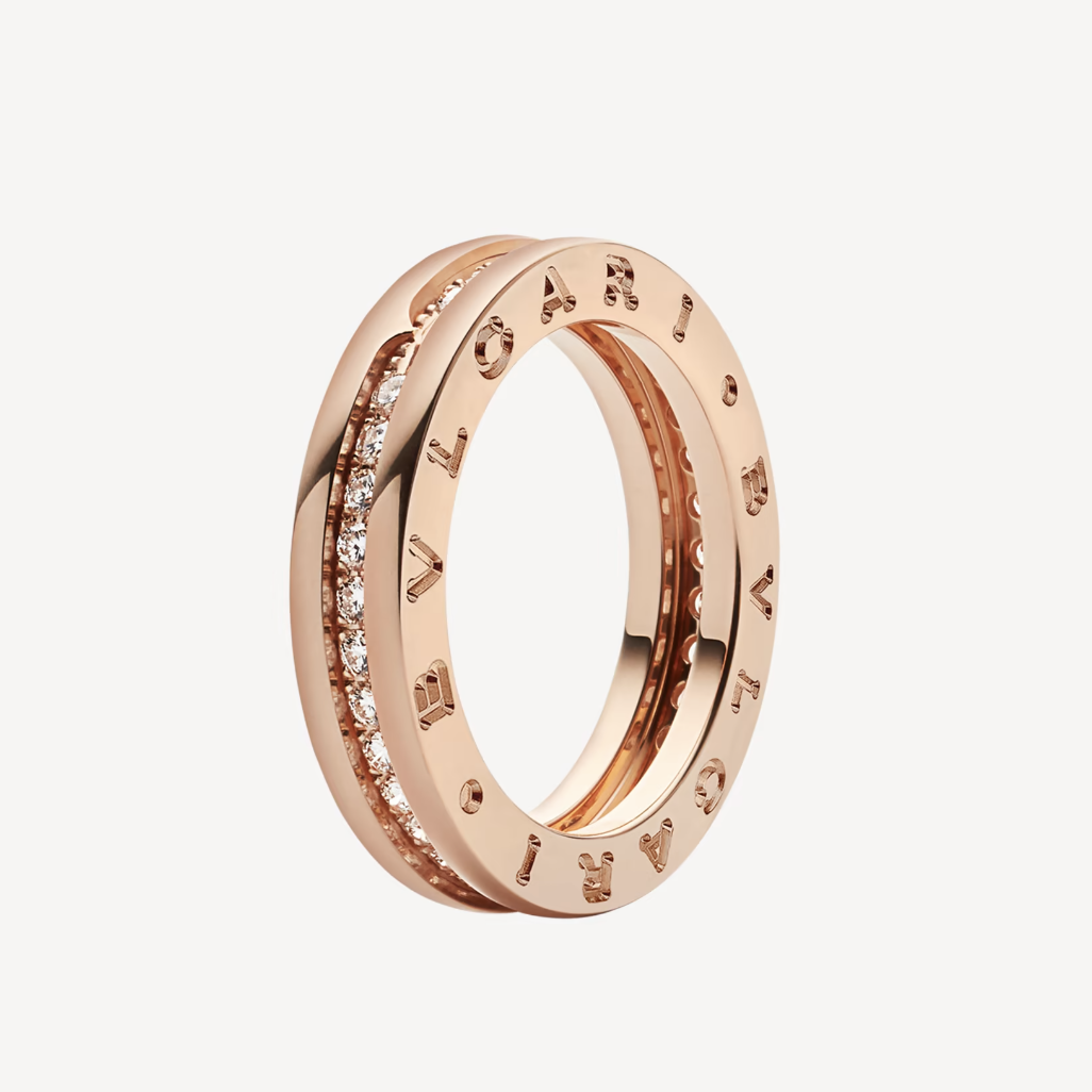 [Resenly Jewelry]ZERO 1 ビー・ゼロワン パヴェダイヤモンド スパイラルリング