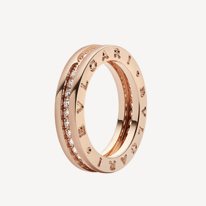 [Resenly Jewelry]ZERO 1 ビー・ゼロワン パヴェダイヤモンド スパイラルリング