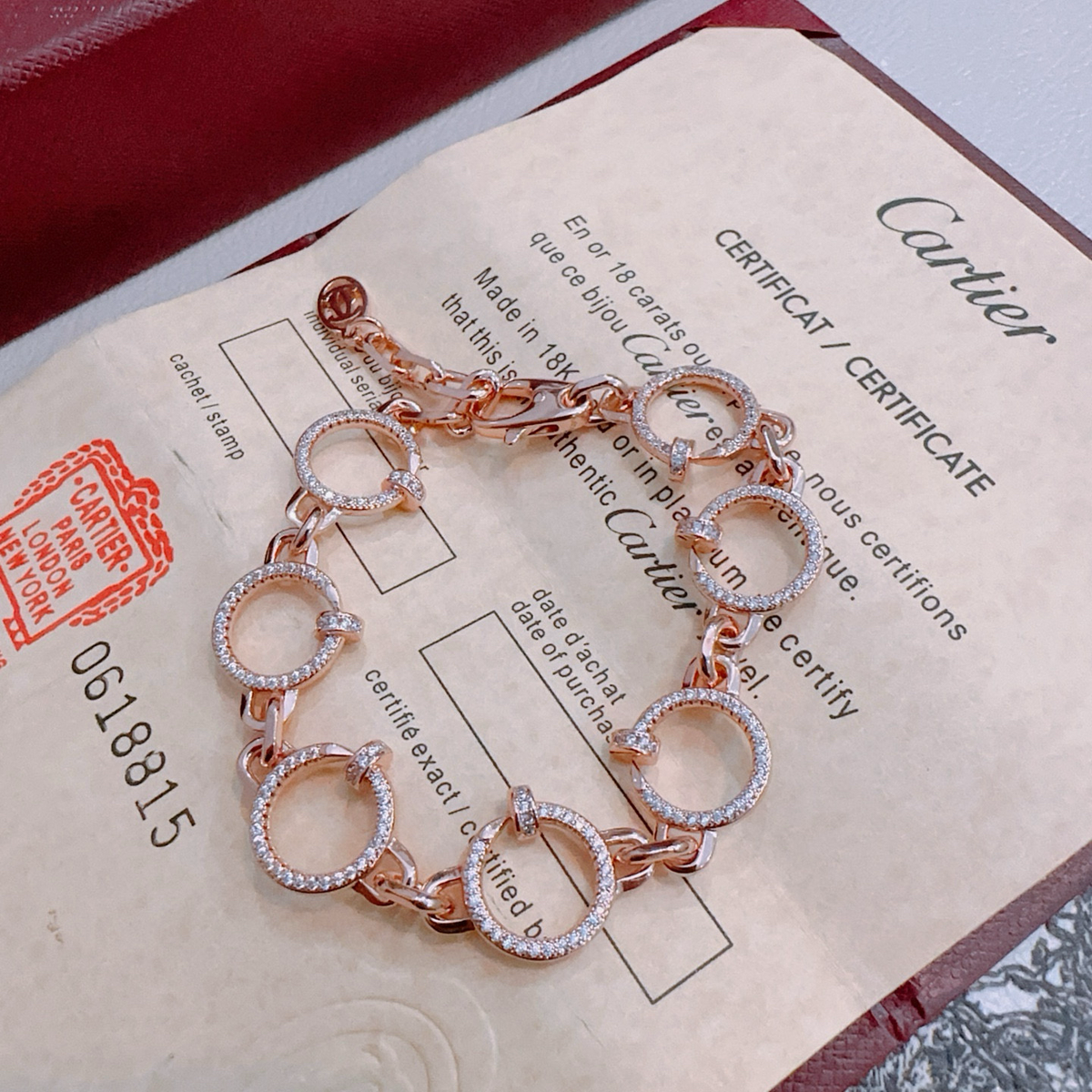 [Resenly Jewelry Jewelry] LOVE&JUSTE ブレスレット ダイヤモンド
