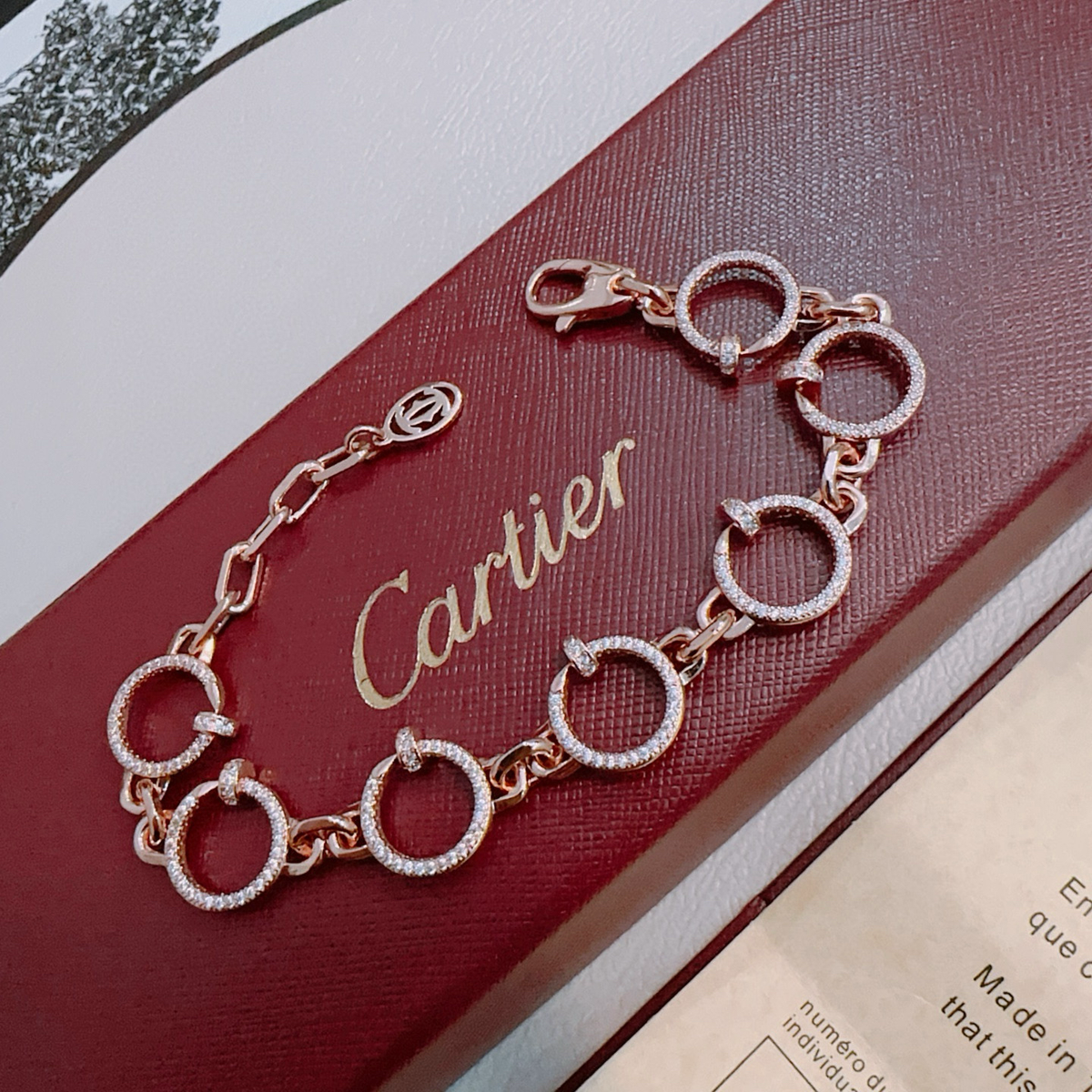 [Resenly Jewelry Jewelry] LOVE&JUSTE ブレスレット ダイヤモンド