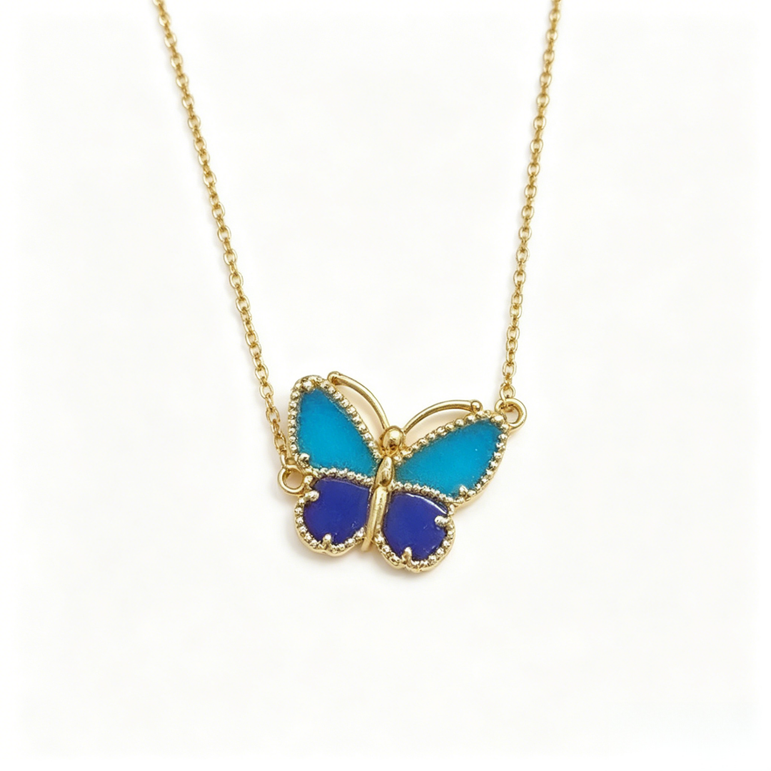 [Resenly Jewelry] 2026 NEW LUCKY BUTTERFLY 1 MOTIFS NECKLACE
