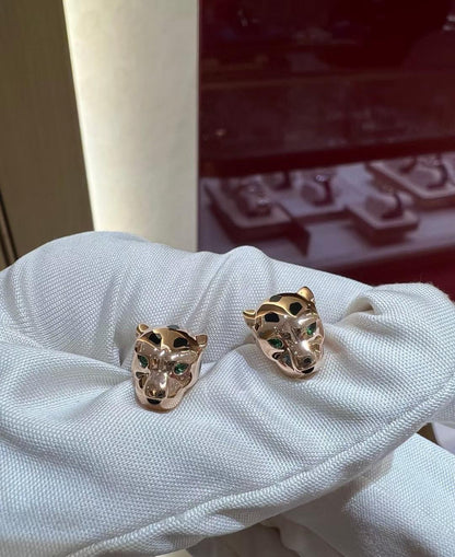 [Resenly Jewelry]CHRRTAH-PRINT STUD EARRINGS, THREE COLORS
