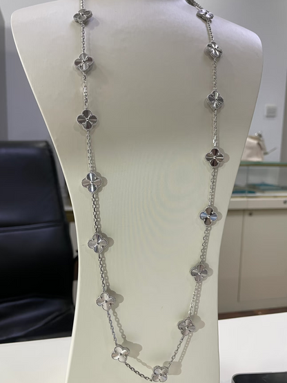 {
  "Resenly Jewelry": "レゼンリー・ジュエリー",
  "CLOVER 20 MOTIFS SILVER LASER": "クローバー 20モチーフ シルバー レーザー"
}
