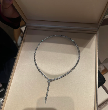 [Resenly Jewelry]NEW！SERPENT DIAMOND NECKLACE