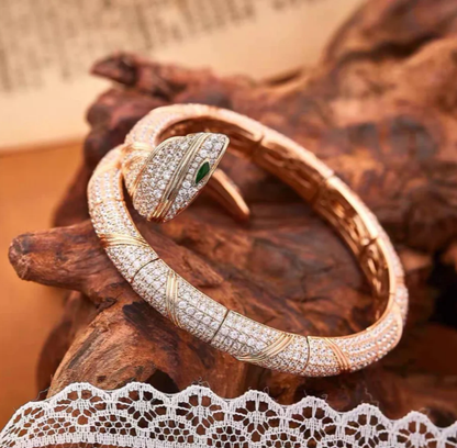 [Resenly Jewelry]HAUTE COUTURE GOLD SERPENTI BRACELET