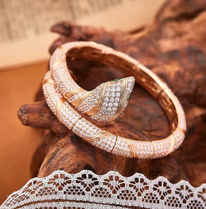 [Resenly Jewelry]HAUTE COUTURE GOLD SERPENTI BRACELET