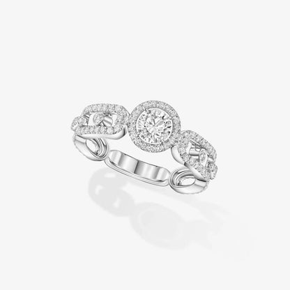[Resenly Jewelry]ムーブリンク ソリティアリング