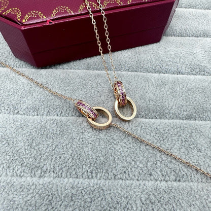 {
  "Resenly Jewelry": "Resenly Jewelry",
  "LOVE DOUBLE PINK STONES RING NECKLACE": "LOVE ダブルピンクストーン リングネックレス"
}
