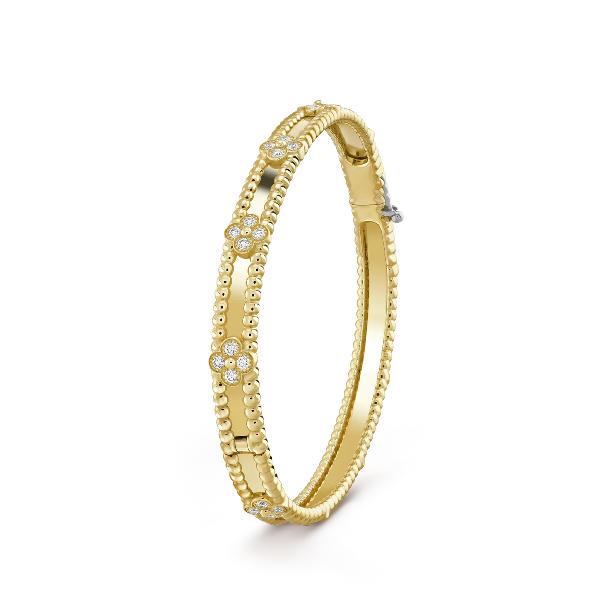 {
  "Resenly Jewelry": "Resenly Jewelry",
  "CLOVER BRACELET 4MM DIAMONDS": "クローバーブレスレット 4MMダイヤモンド"
}