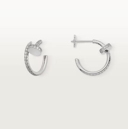 [Resenly Jewelry]JUSTE FULL DIAMOND SMALL EARRINGS