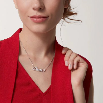[Resenly Jewelry]PANTHERE PAVED DIAMOND NECKLACE