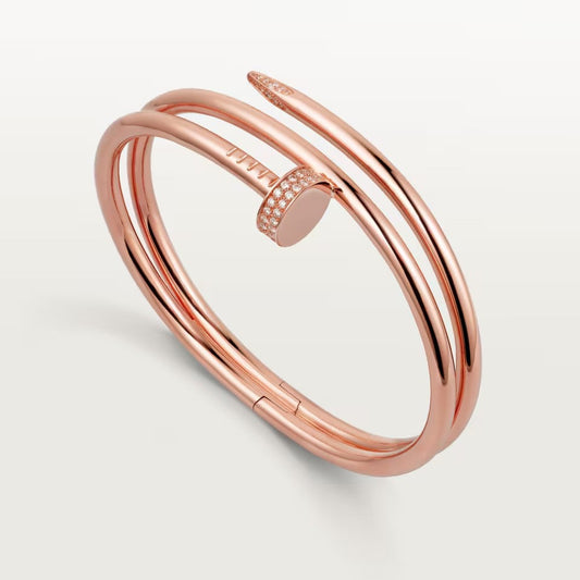 [Resenly Jewelry]JUSTE BRACELET 3.5MM DOUBLE ROW DIAMOND