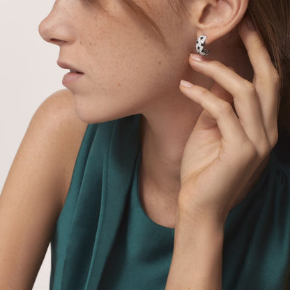[Resenly Jewelry] パンテール ミニ フルダイヤモンド イヤリング