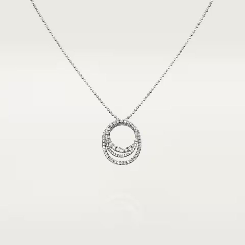 [Resenly Jewelry]エタンセル フルダイヤモンド ネックレス
