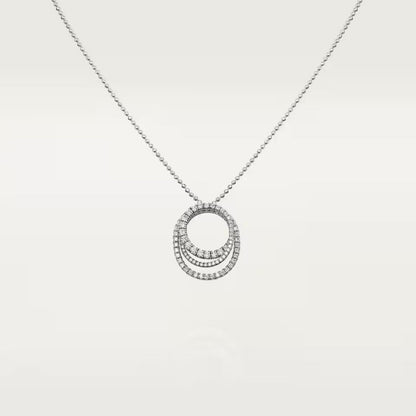 [Resenly Jewelry]エタンセル フルダイヤモンド ネックレス