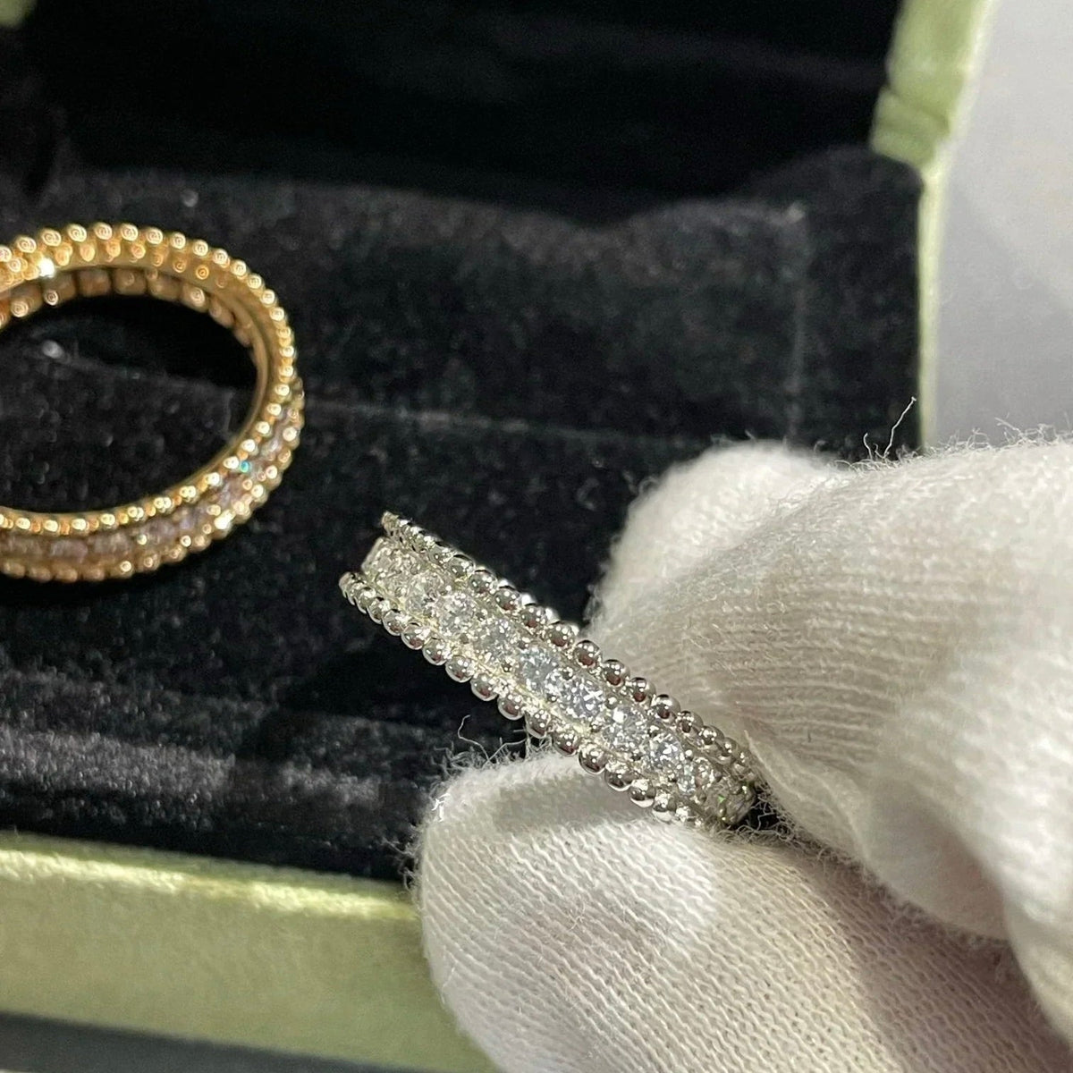 [Resenly Jewelry]PERLEE DIAMOND ROSE GOLD RING