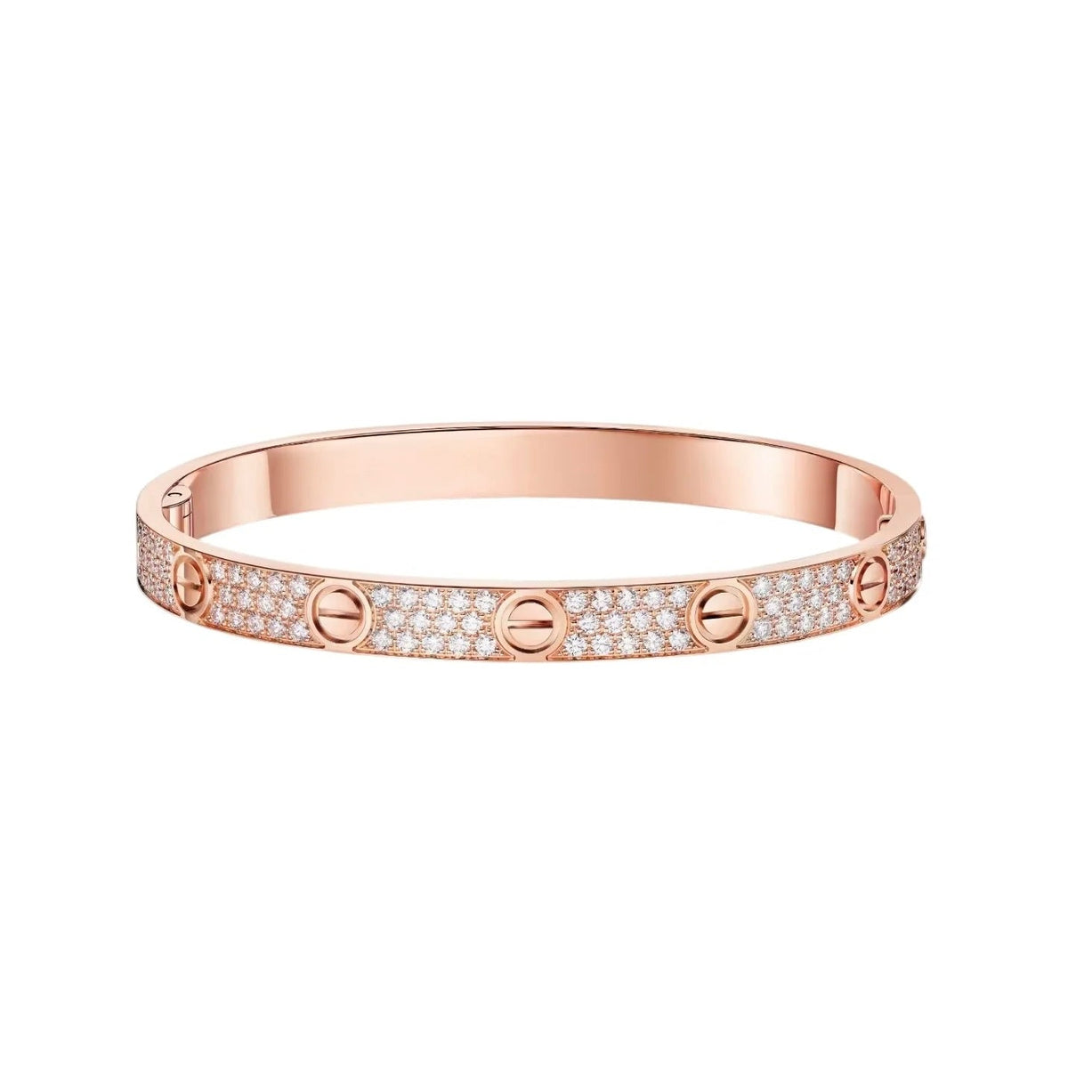 [Resenly Jewelry]LOVE BRACELET 6.1MM DIAMOND-PAVED