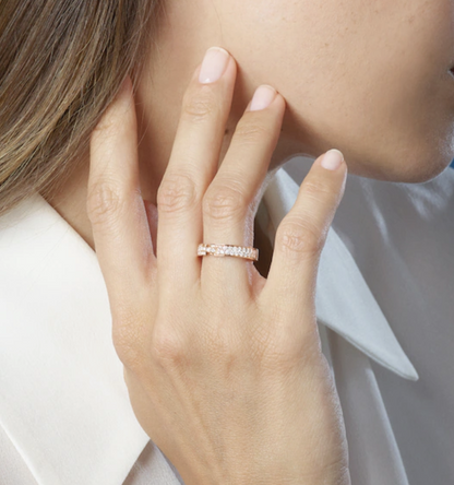 [Resenly Jewelry]アライアンス リアン ヴィダンス パヴェダイヤモンド 4mm リング