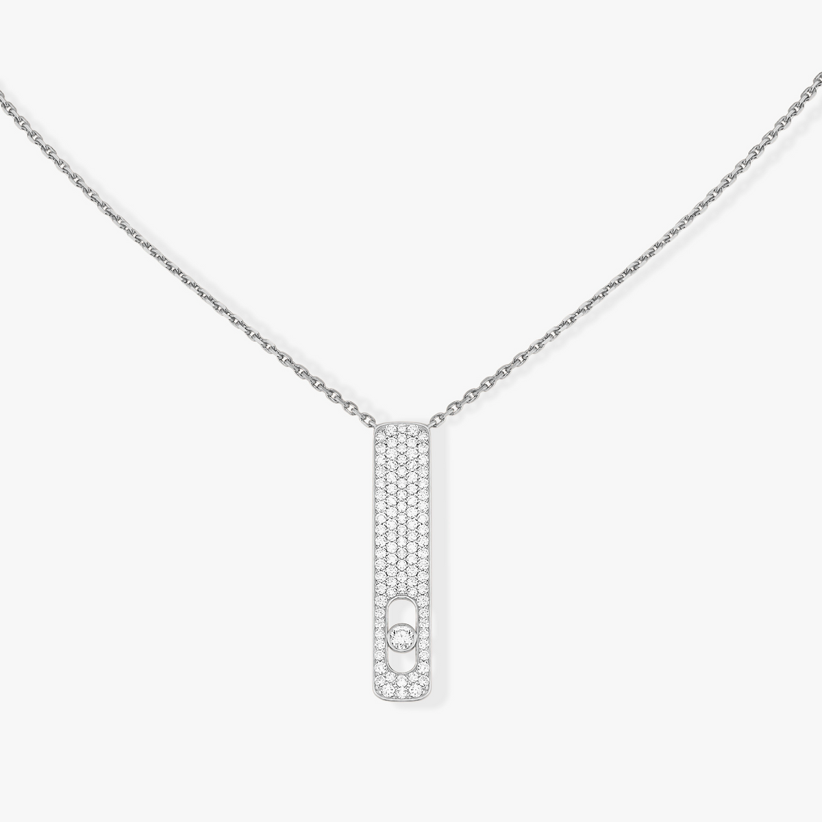 [Resenly Jewelry]MY FIRST DIAMOND PAVED NECKLACE