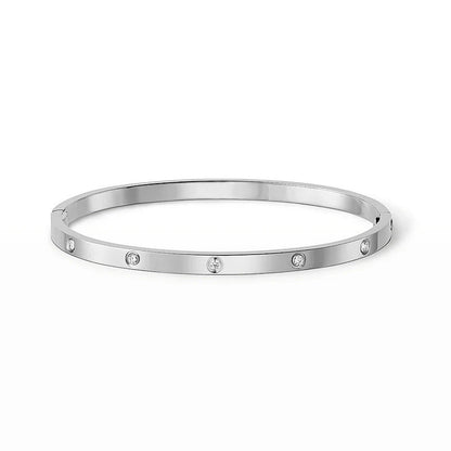 [Resenly Jewelry]LOVE BRACELET 3.65MM 10 DIAMONDS