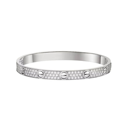 [Resenly Jewelry]LOVE BRACELET 6.1MM DIAMOND-PAVED