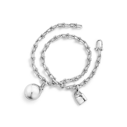 [Resenly Jewelry]HARDWEAR SMALL WRAP SILVER BRACELET