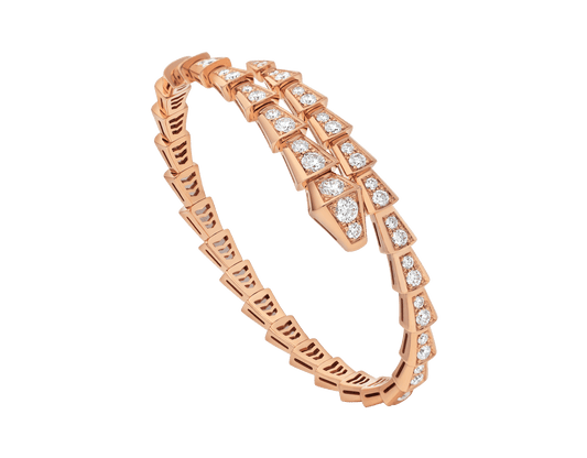 [Resenly Jewelry]SERPENTI BRACELET 6.8MM PINK GOLD DIAMOND