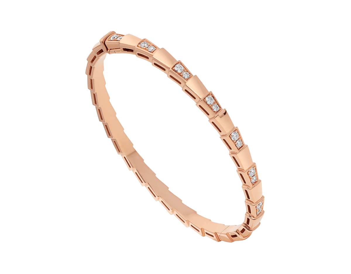 [Resenly Jewelry]SERPENTI BRACELET PINK GOLD DIAMOND