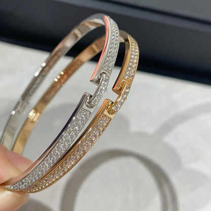 [Resenly Jewelry]LIENS VIDENCE DIAMOND PAVED BRACELET