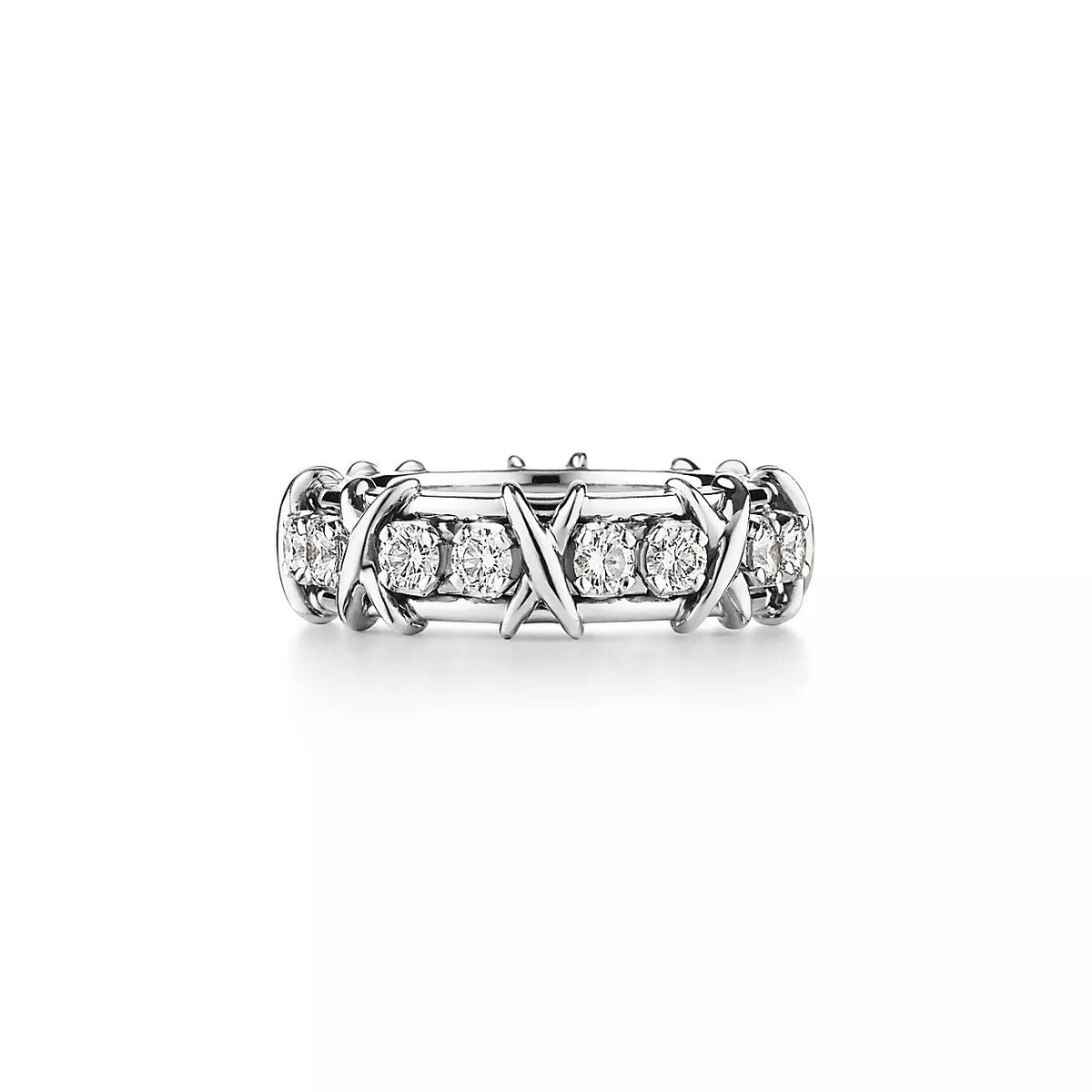 [Resenly Jewelry]SIXTEEN STONE SILVER RING