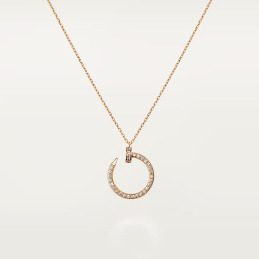 [Resenly Jewelry]JUSTE NECKLACE FULL DIAMOND