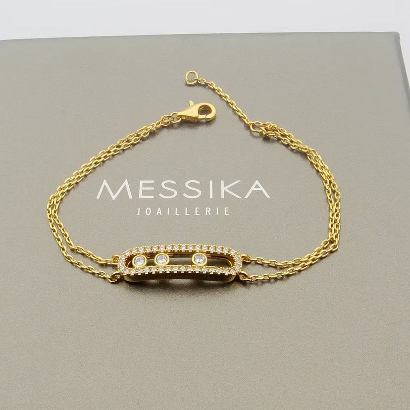 {
  "Resenly Jewelry": "レゼンリー・ジュエリー",
  "Move Classique pavé bracelet": "ムーヴ クラシック パヴェ ブレスレット"
}