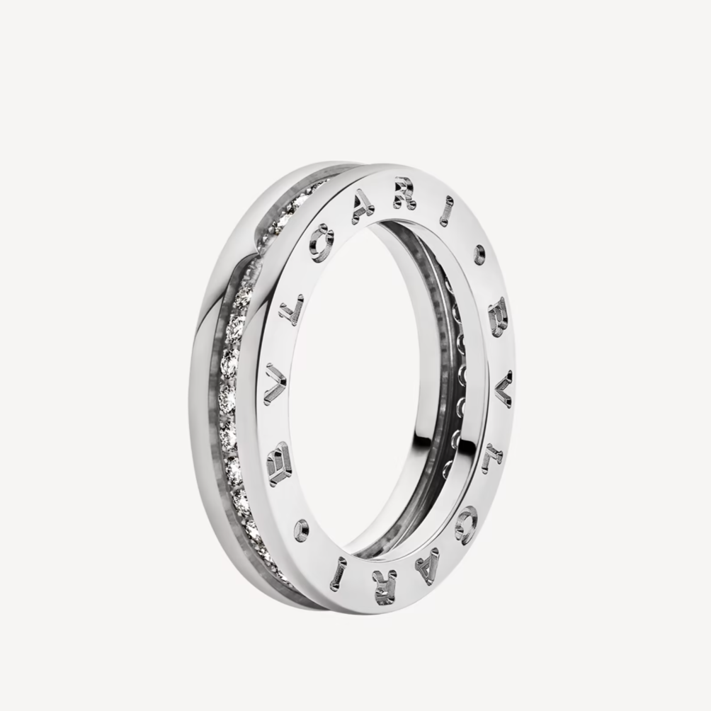 [Resenly Jewelry]ZERO 1 ビー・ゼロワン パヴェダイヤモンド スパイラルリング