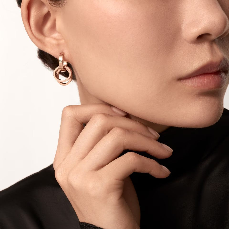 [Resenly Jewelry]LOVE 3.3MM ダングルピアス