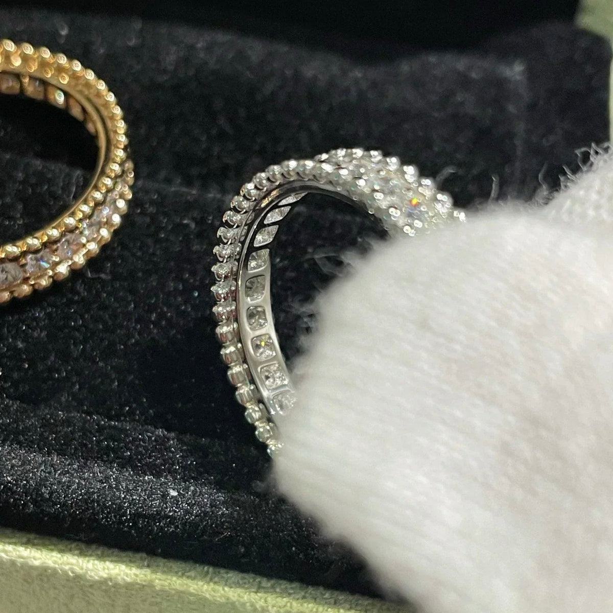 [Resenly Jewelry]PERLEE DIAMOND SILVER RING