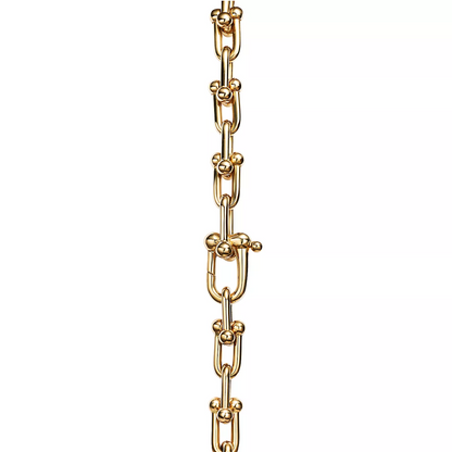 [Resenly Jewelry]HARDWEAR SMALL LINK 26 MOTIF GOLD BRACELET