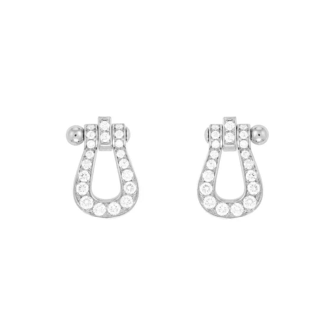 [Resenly Jewelry]フォース10 フルダイヤモンド スタッドイヤリング ミニモデル