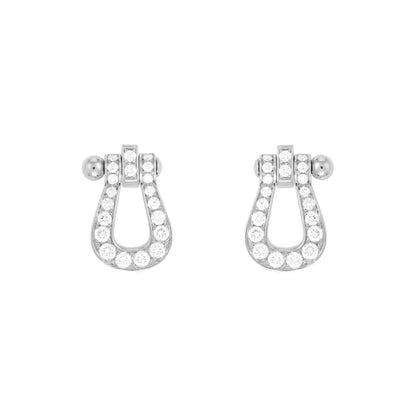 [Resenly Jewelry]フォース10 フルダイヤモンド スタッドイヤリング ミニモデル