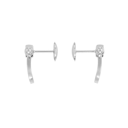 [Resenly Jewelry]フォース10 フルダイヤモンド スタッドイヤリング ミニモデル
