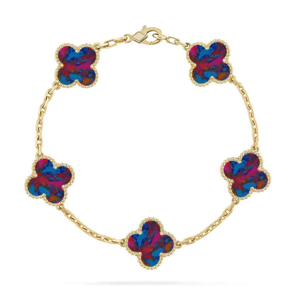 {
  "Resenly Jewelry": "Resenly Jewelry",
  "CLOVER 5 MOTIF COLOR GEMSTONES BRACELET COLLECTION": "クローバー 5モチーフ カラージェムストーン ブレスレット コレクション"
}